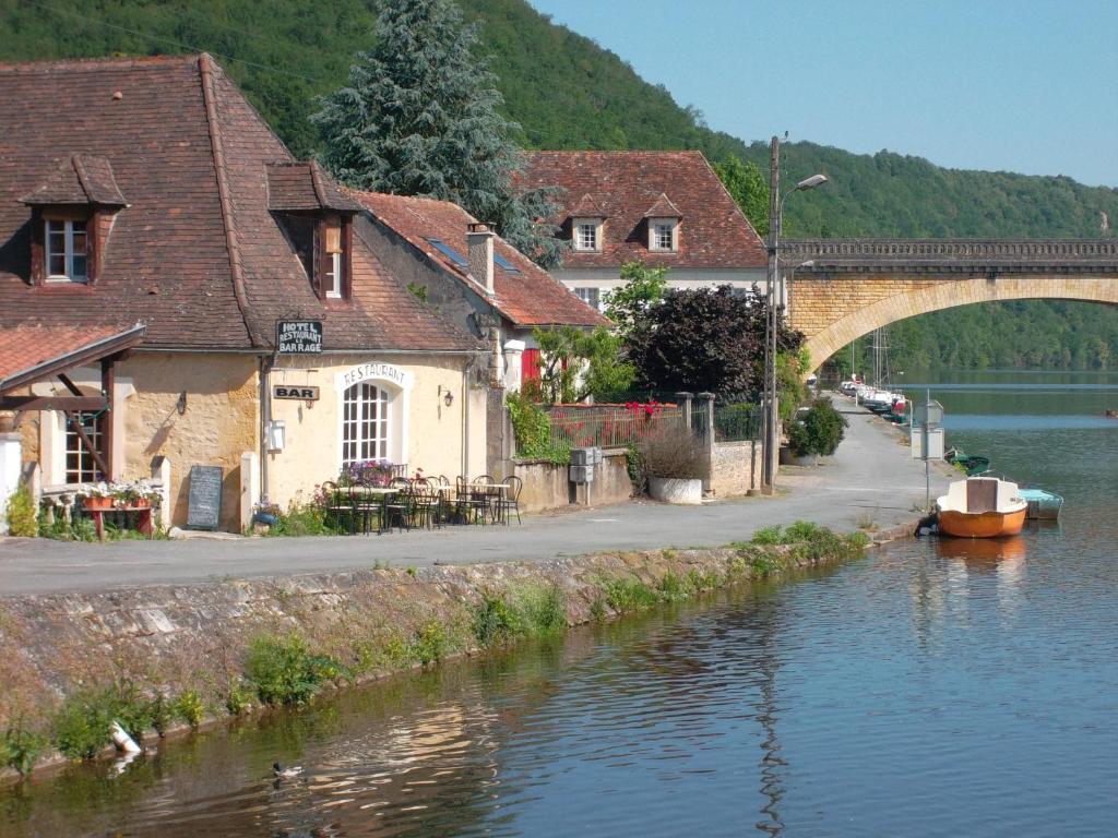Le Barrage Hotel Mauzac-et-Grand-Castang Eksteriør billede