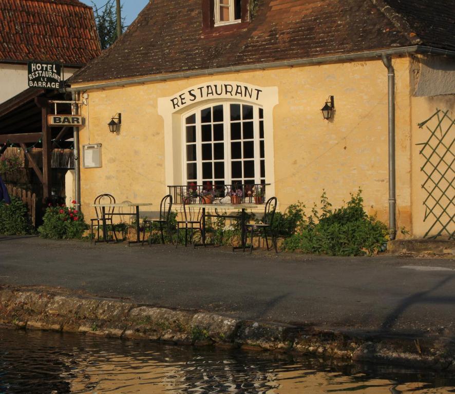 Le Barrage Hotel Mauzac-et-Grand-Castang Eksteriør billede